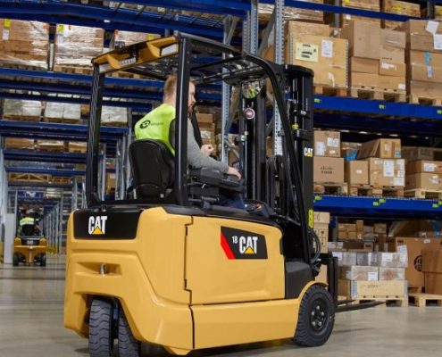 CAT electric forklifts - Radnes Services Ltd